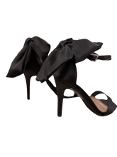 Lade das Bild in den Galerie-Viewer, SANDALETTE `Couture Bow´, schwarz