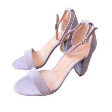 Lade das Bild in den Galerie-Viewer, SANDALETTE `Spring in Paris´, flieder