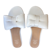 Lade das Bild in den Galerie-Viewer, PANTOLETTE `Sweet Bow´, weiß