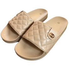 Lade das Bild in den Galerie-Viewer, PANTOLETTE `Couture´, caramel