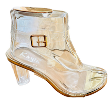 Lade das Bild in den Galerie-Viewer, SANDALETTE `Fashionista´, clear