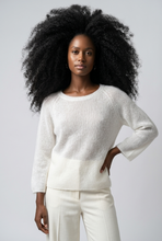 Lade das Bild in den Galerie-Viewer, PULLOVER `Cool &amp; Fresh´ (Langarm), crème
