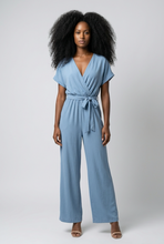 Lade das Bild in den Galerie-Viewer, JUMPSUIT `Summerlove´, blueberry

