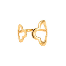 Lade das Bild in den Galerie-Viewer, RING Big Open Flowers, gold
