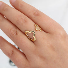 Lade das Bild in den Galerie-Viewer, RING Big Open Flowers, gold
