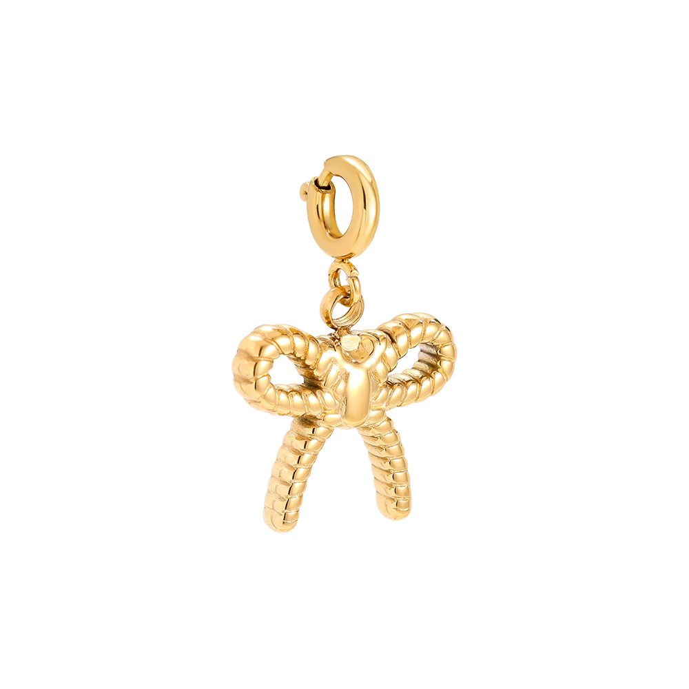 CHARM `Cute Bow´, gold
