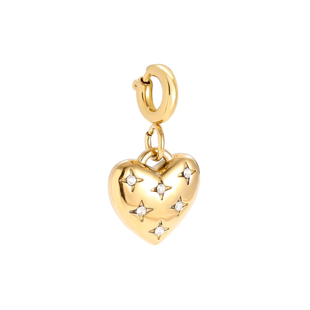 CHARM `Glammy Heart´, gold