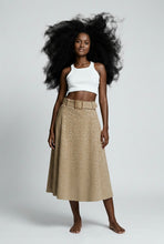 Lade das Bild in den Galerie-Viewer, ROCK `Elegant Leo´ (Maxi/Gürtel), beige
