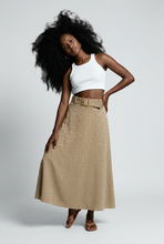 Lade das Bild in den Galerie-Viewer, ROCK `Elegant Leo´ (Maxi/Gürtel), beige
