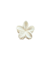 Lade das Bild in den Galerie-Viewer, HAIRCLIP Frangipani Mini, weiß
