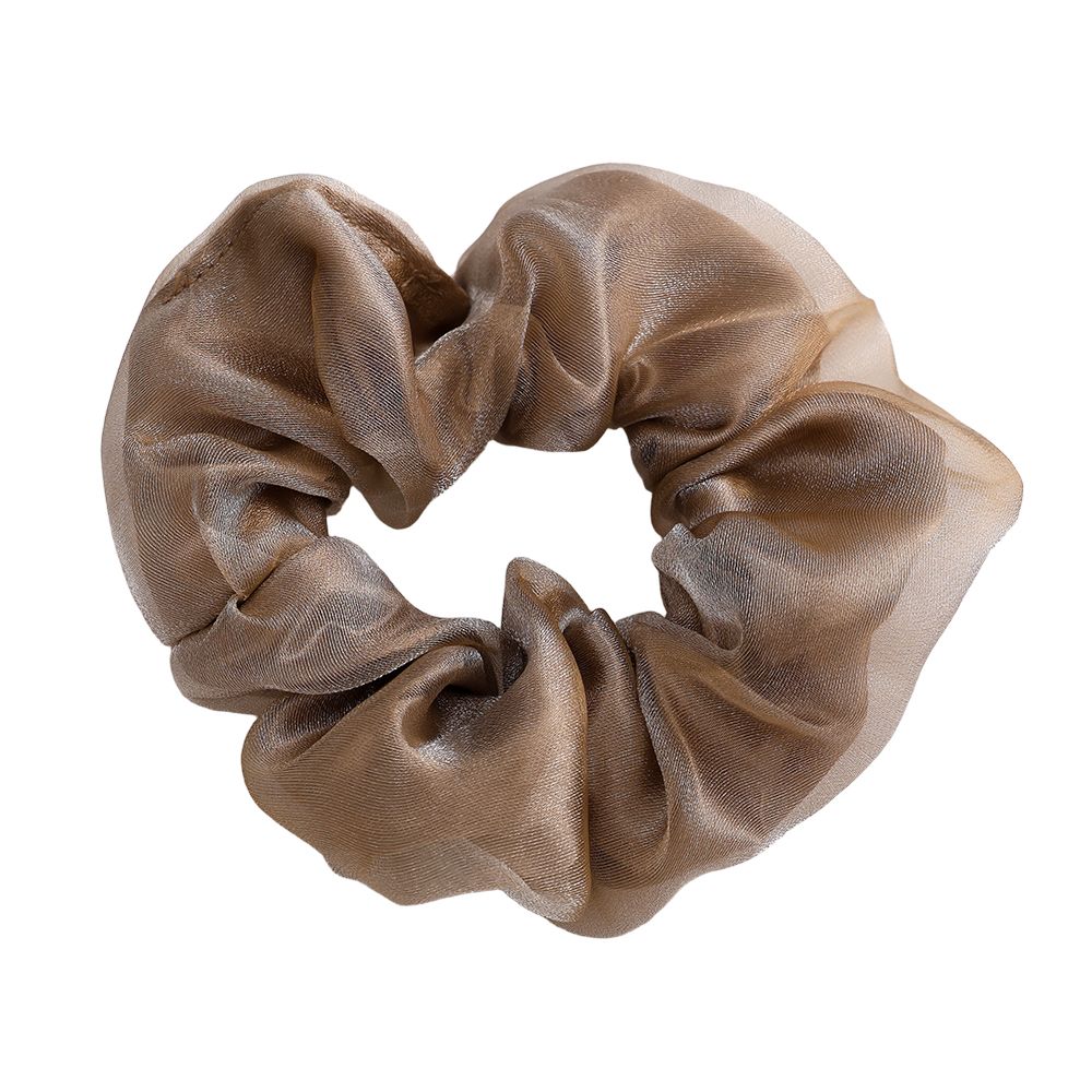 SCRUNCHIE `Shimmer´, chocolate