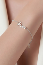 Lade das Bild in den Galerie-Viewer, ARMBAND `Paris´, silber
