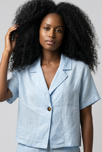 Lade das Bild in den Galerie-Viewer, JACKE ‚Linen‘, baby blue
