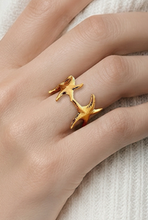 Lade das Bild in den Galerie-Viewer, RING Little Seastars, gold
