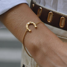 Lade das Bild in den Galerie-Viewer, ARMBAND `Good Luck´, gold
