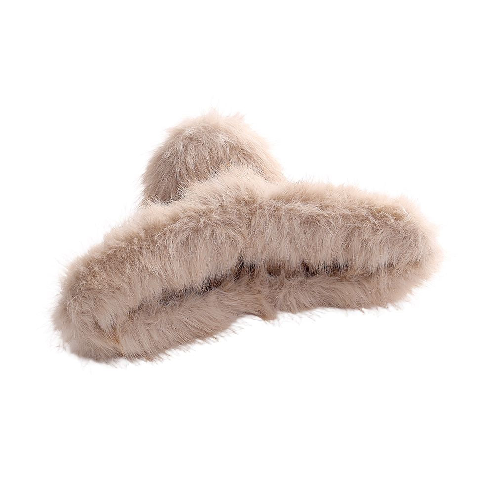 HAIRCLIP `Fluffy´, beige