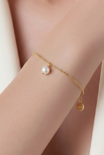 Lade das Bild in den Galerie-Viewer, ARMBAND Fine Pearl, gold
