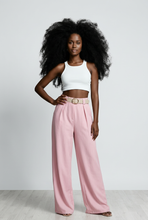 Lade das Bild in den Galerie-Viewer, HOSE `Pastellove´ (Extra Wide Leg), rosa
