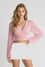 Lade das Bild in den Galerie-Viewer, TOP `So Feminine´ (Plissee), rosa
