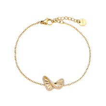 Lade das Bild in den Galerie-Viewer, ARMBAND `Butterfly´, gold
