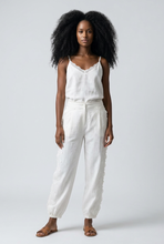Lade das Bild in den Galerie-Viewer, HOSE `Dreamy Boho´, weiß
