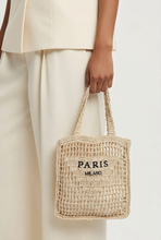 Lade das Bild in den Galerie-Viewer, SHOPPER `Paris Milano´, crème
