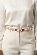 Lade das Bild in den Galerie-Viewer, GÜRTEL `Pearls´, pink
