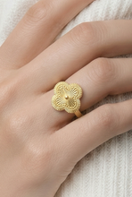 Lade das Bild in den Galerie-Viewer, RING Big Flower, gold
