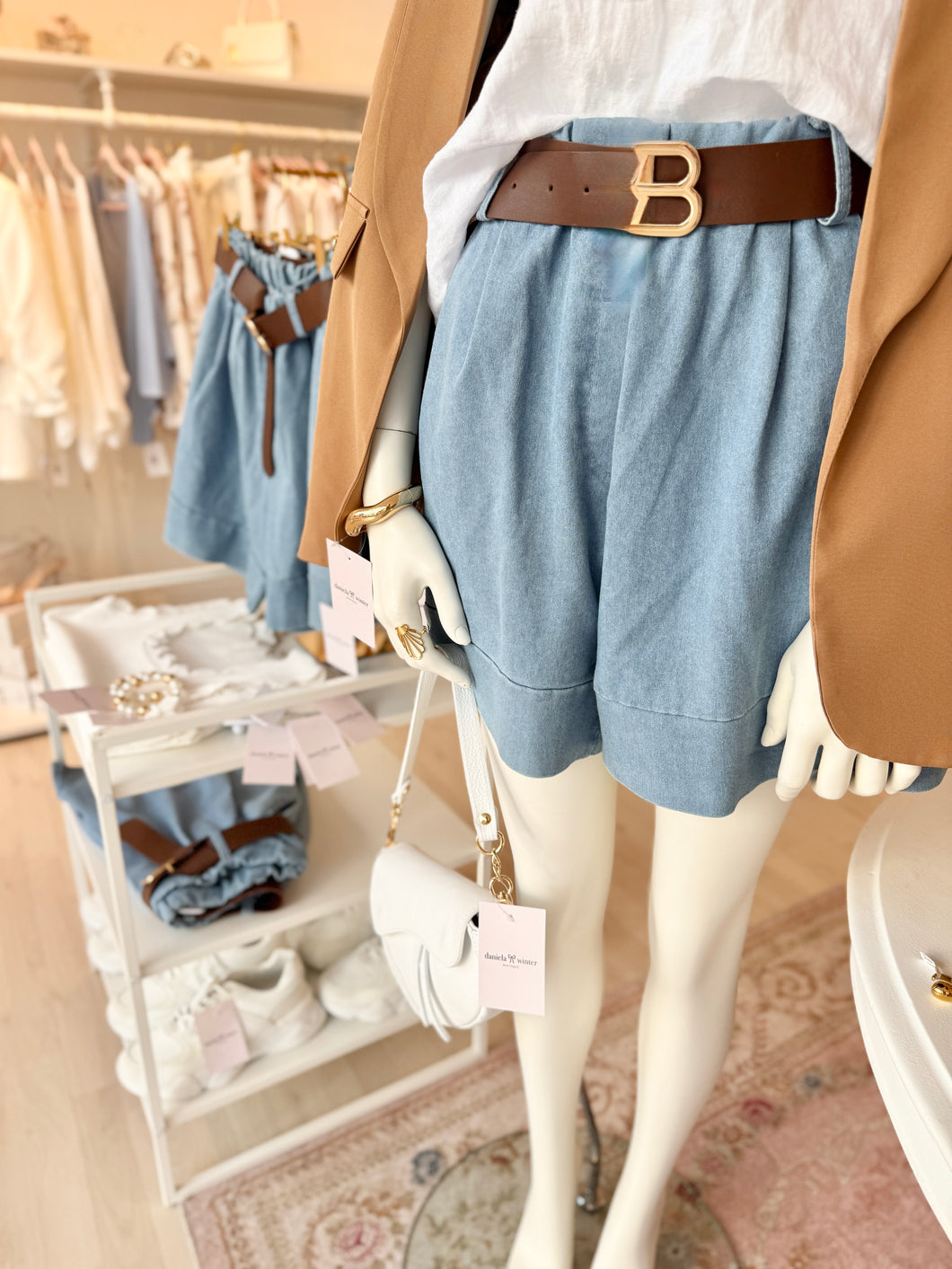 SHORTS `Couture Jeans´