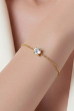 Lade das Bild in den Galerie-Viewer, ARMBAND `Diamond´, gold
