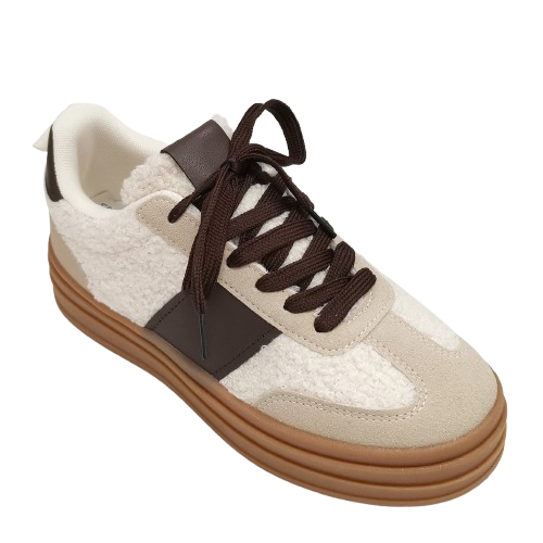 SNEAKER `Cozy´, mokka