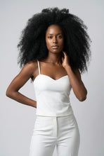 Lade das Bild in den Galerie-Viewer, TOP `Basic Bustier´, weiß
