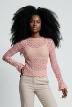 Lade das Bild in den Galerie-Viewer, TOP `Lace´ (Volantarme), koralle

