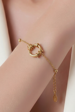 Lade das Bild in den Galerie-Viewer, ARMBAND `Charms #1´, gold
