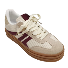 Lade das Bild in den Galerie-Viewer, SNEAKER `Sporty´, burgundy
