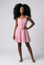 Lade das Bild in den Galerie-Viewer, KLEID `Sweet´ (Musselin), pink
