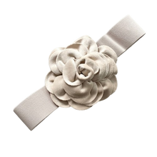 Lade das Bild in den Galerie-Viewer, GÜRTEL `Big Flower´, beige
