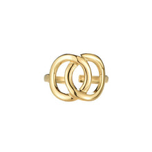 Lade das Bild in den Galerie-Viewer, RING `Double Circle´, gold
