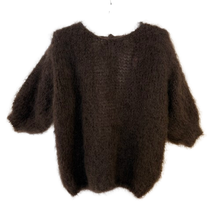 Lade das Bild in den Galerie-Viewer, PULLOVER `Cloud´, mokka
