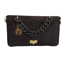Lade das Bild in den Galerie-Viewer, TASCHE `Pattern´, dark espresso
