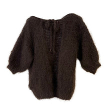 Lade das Bild in den Galerie-Viewer, PULLOVER `Cloud´, mokka
