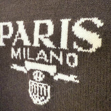 Lade das Bild in den Galerie-Viewer, PULLUNDER `Paris Milano´, mokka-weiß
