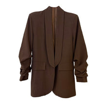 Lade das Bild in den Galerie-Viewer, BLAZER `Perfect Basic´, mokka
