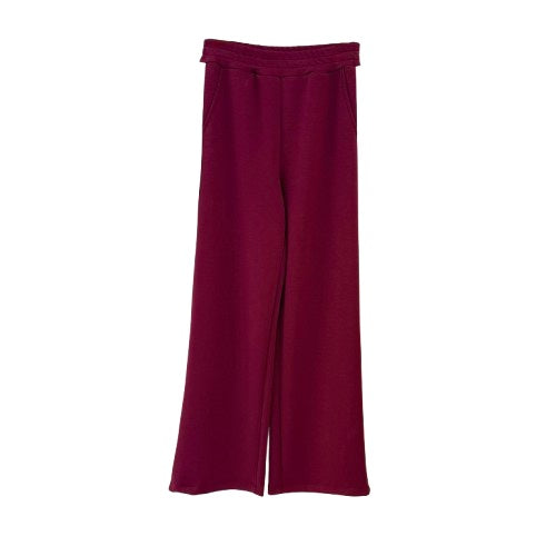 HOSE `Elegant & Comfy´, burgundy-crème