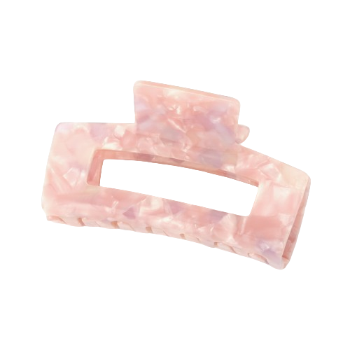 HAIRCLIP `Perlmut´ (7,5 cm), rosa