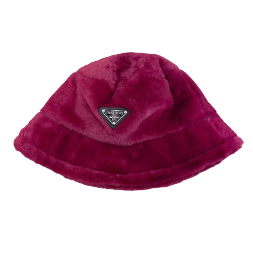 BUCKET HAT `Fashionista´, burgundy