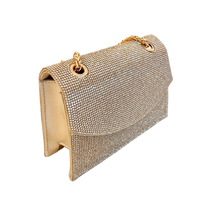 Lade das Bild in den Galerie-Viewer, TASCHE Minibag `Glam´, gold
