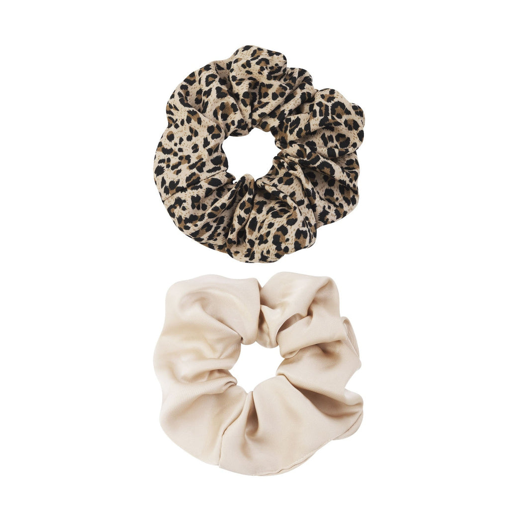 SCRUNCHIE `Set´, Leo/taupe
