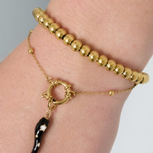 Lade das Bild in den Galerie-Viewer, ARMBAND `Charms #1´, gold
