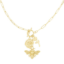 Lade das Bild in den Galerie-Viewer, KETTE `Big Bee´, gold
